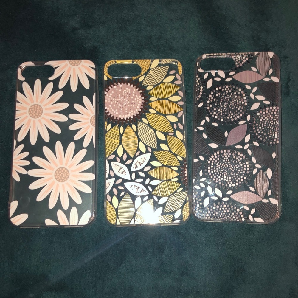 iPhone 6,7&8 plus floral phone cases
